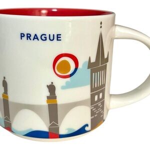 Starbucks Mug Prague, Czech Republic 14 ounce Mug